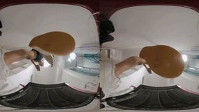 The 3dvr180mixue sneakers POV humiliates the dwarve