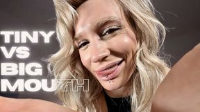 Tiny Man Big Mouth Giantess Vore Fantasy (SHRINKING FETISH)