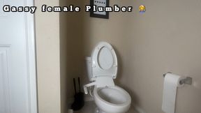 Gassy Female Plumber