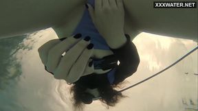 Watch Emi Serene cum underwater