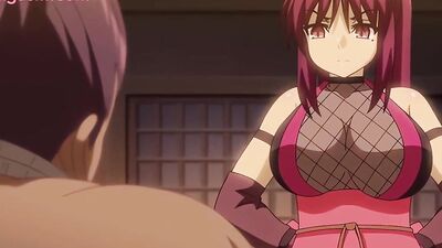 Ajisai 2 & Kunoichi Ryoujokuden get down and dirty in this hot hentai sex movie!