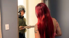 Anai Loves And Christian Chaux In Busty Colombian Babe Asks For A Home Maid And Ends Up With An Extra Service Of Cum On Top Of It