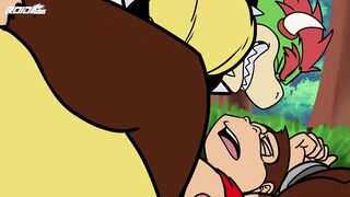 BOWSER & DK - Hairy Homosexual Cartoon