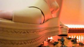 High sandals for your Italian giantess 1080HD