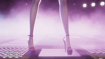 [MMD] T-ara - Day By Day Ahri Sexy Kpop Dance League of Legends Hentai Uncensored 4K 60FPS