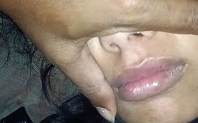 My Stepsister's Friend at Home, Sexy Pretty Girl Glory Eating Pussy - Queen4desi