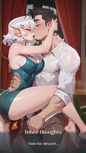 Big Tits Hentai Mermaid Girl Hot Romantic Sex with Pussy Licking, Kissing and Creampie - Hotel Tales (steam Game)