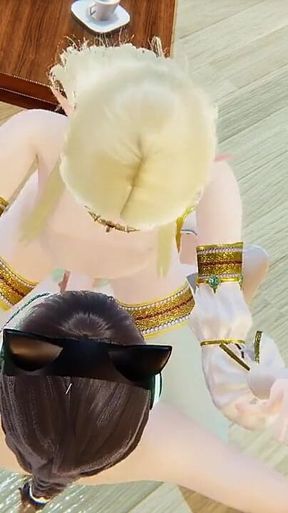 Femboy Yaoi - Zarin Ride Shin Cat Femboy's Dick