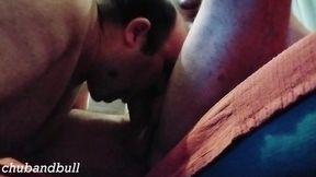 Tasting daddys cock
