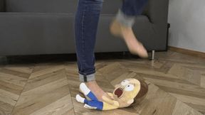 2 giantesses crush the tiny man (small version)