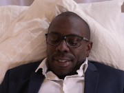 Busty long-haired escort Valentina Ricci sucks big black dick's cumshot