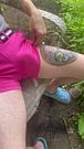 Adam Divine shows his Tattoo on the Patio