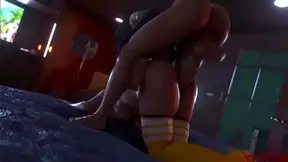 Ada Whispers Temptation to Claire in Hot Resident Evil Tryst