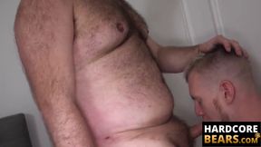 HardcoreBears.com - Fat bear Billy Warren plows skinny twink bitch Jef Heart vigorous