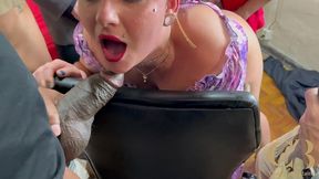 roleta russa candy gangbang that turned into a orgy unedited and bts pt one