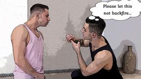 Oliver & Willy at the Gym