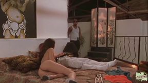 Asian Babe Craves Buff White Guy's Cock Instead of Being Intimidated