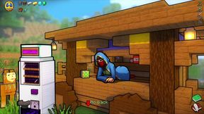 Alex Sucks Steve Through a Gloryhole! Sloppy Blowjob Hornycraft Minecraft Parody