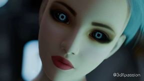 Nexus-3 Kryon Backdoor  Best sex with female android in sci-fi corridor