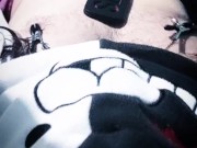 Twink Slut jerks off with nipple clamps