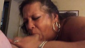 This cock sucking video is amazing and this BBW whore loves sucking dick