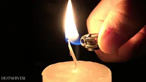 Threesome candlelight lovemaking session