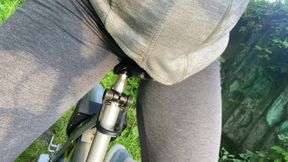 Used a Bike for Morning Masturbation and Orgasm