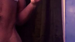 I Got Caught Beating My Big Black Cock???? &mdash;  Big Cum Shot????????❤️