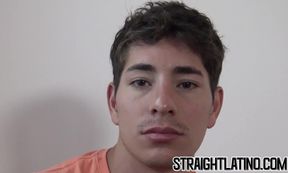 Sexy str8 Latino jocks swap blowjobs before bareback fucking