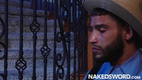 NAKEDSWORD Masked Link Parker Rides Brock Banks Thick Meat
