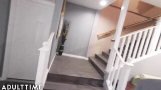 ADULT TIME Cheating Husband Cucked & Humiliated by Wife & Boss 2 Keep Job!
