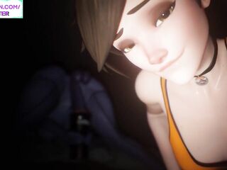 Shemale hentai widowmaker Screw Tracer And Toy Large Shlong Shemale hentai Manga Animation 4K 60Fps