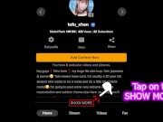 [Japanese Hentai]Oversized vibrator masturbation in bunny costume!