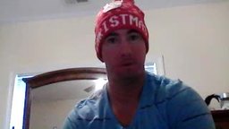 Brad Hodges Christmas Knit Cap on