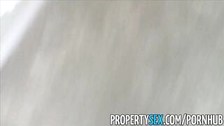 PropertySex - Young real estate agent fucking in condo homemade sex
