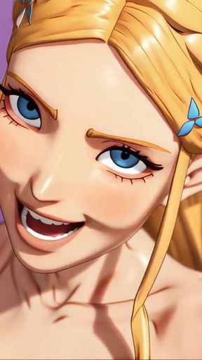 Princess Zelda's Royal JOI: Obey Your Princess   Clip 1