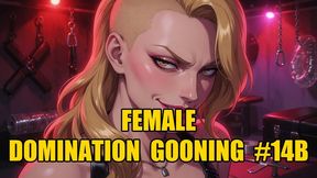 Female Domination Gooning #14B: Latex Throne Eternal Surrender (Animated)