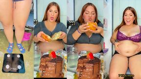 GOURMET BURGER + CAKE FEAST WITH BELLY WEIGH-IN