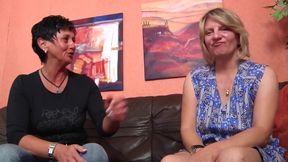 Mature MILF Gets Her Wet Hole Stuffed by Two Hard Cocks at Once