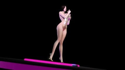 3D VAM MMD   AOA - Excuse Me