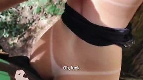 My Smokin Hot Stepdaughter Kept Provoking Me Until I Rammed Her Tight Ass In The Woods. Vagninho and Dutra Sura