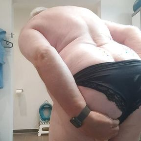 My wifes black panty