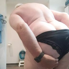 My wifes black panty