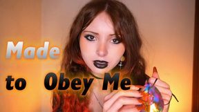 Made to Obey Me - Mesmerize, Nail Fetish, Slave Training 1080p mp4