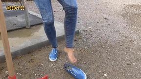 cheyenne jewel pissing skintight high rise jeans