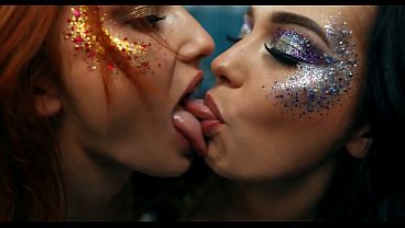 A I Cute College Coeds Licking With Braces On Compilation #1