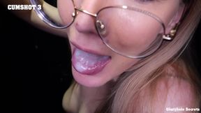 loves all of her men shooting cum down her throat 1st visit