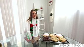 Little Steps Christmas Creampie - Nikki Nicole & Joshua Lewis