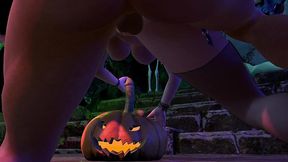 aunty cass anal sex halloween special