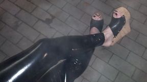 There's nothing like latex on a walk